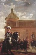 Diego Velazquez Le Prince Baltasar Carlos au manege royal avec le comte-duc d'Olivares (df02) china oil painting artist